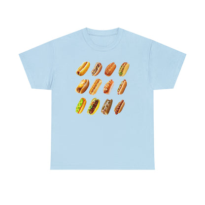 Hotdog Unisex Heavy Cotton Tee