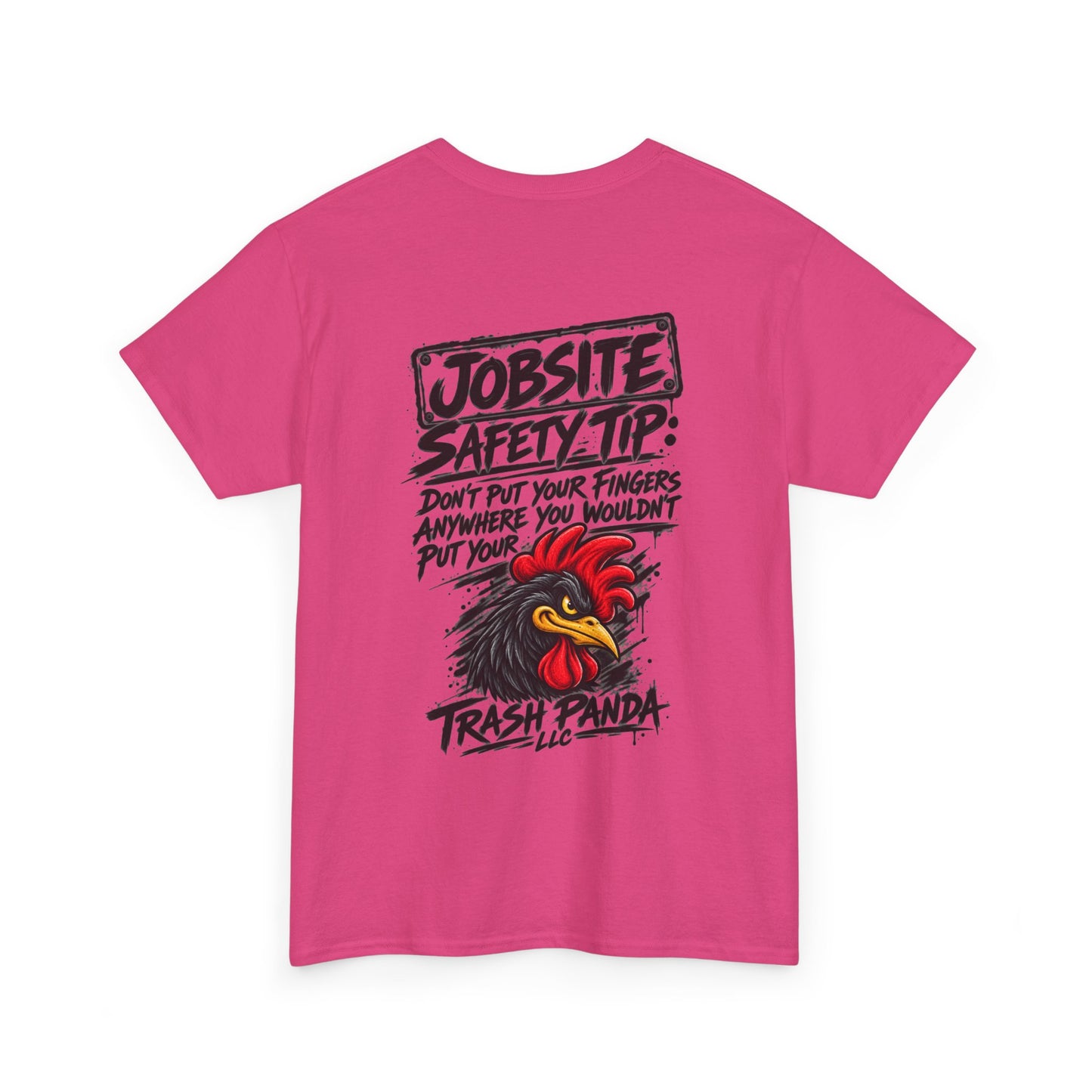 Jobsite Safety Tip Heavy Cotton Tee