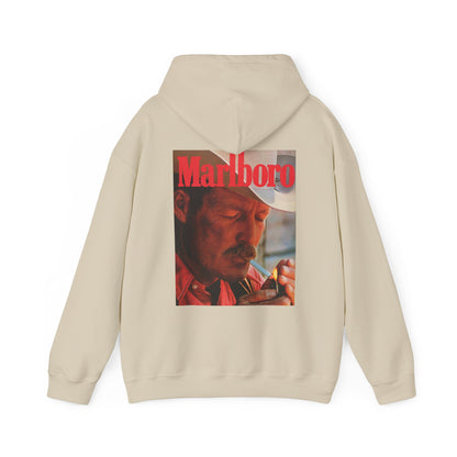 Marlboro Vintage Cowboy Smoke & A Light Unisex Heavy Blend™ Hooded Sweatshirt