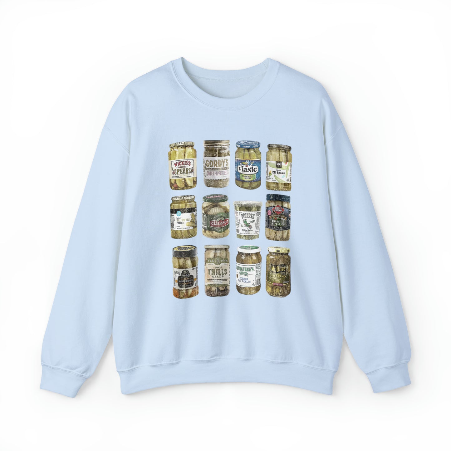 Vintage Pickle Sweatshirt Unisex Heavy Blend™ Crewneck Sweatshirt