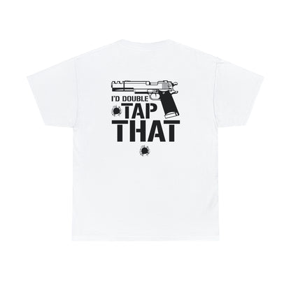 Double Tap 2 Unisex Heavy Cotton Tee