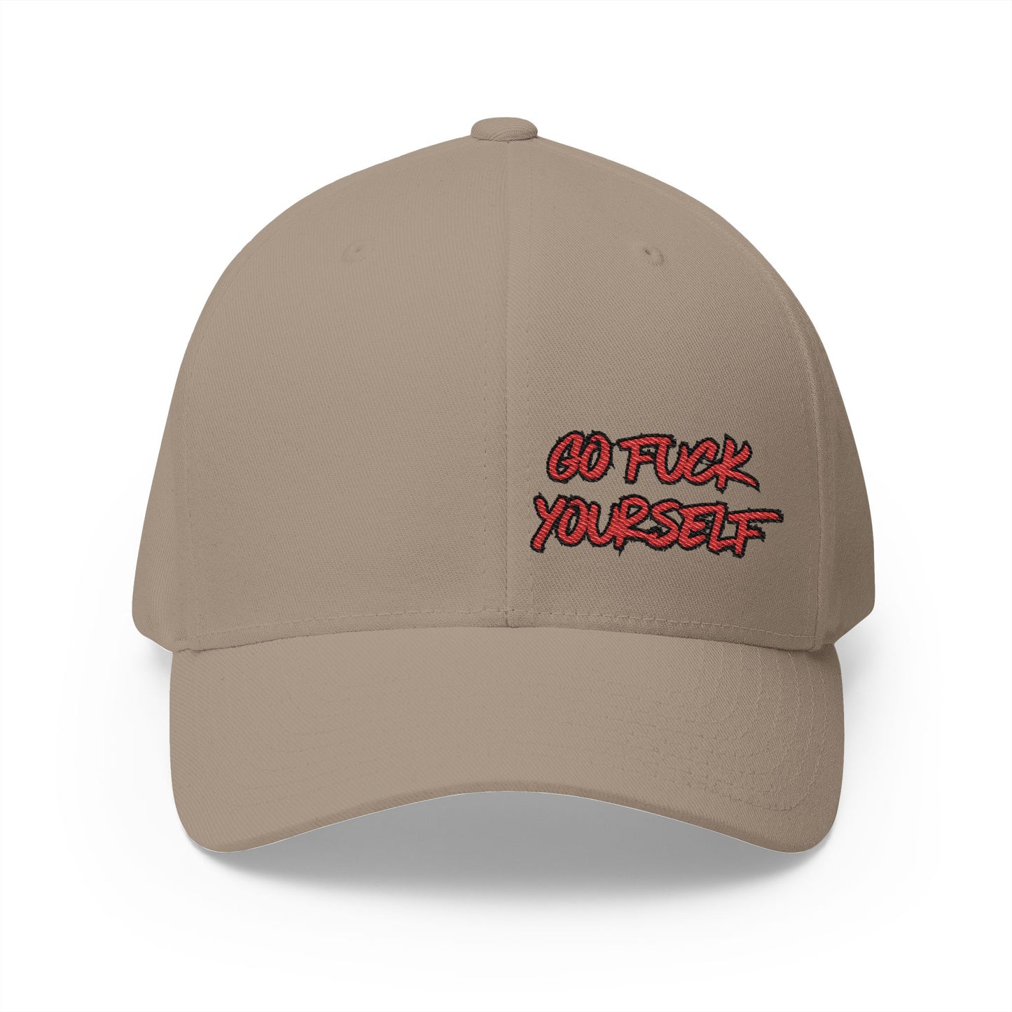 Go F Yourself (RED) Embroidered FlexFit Hat