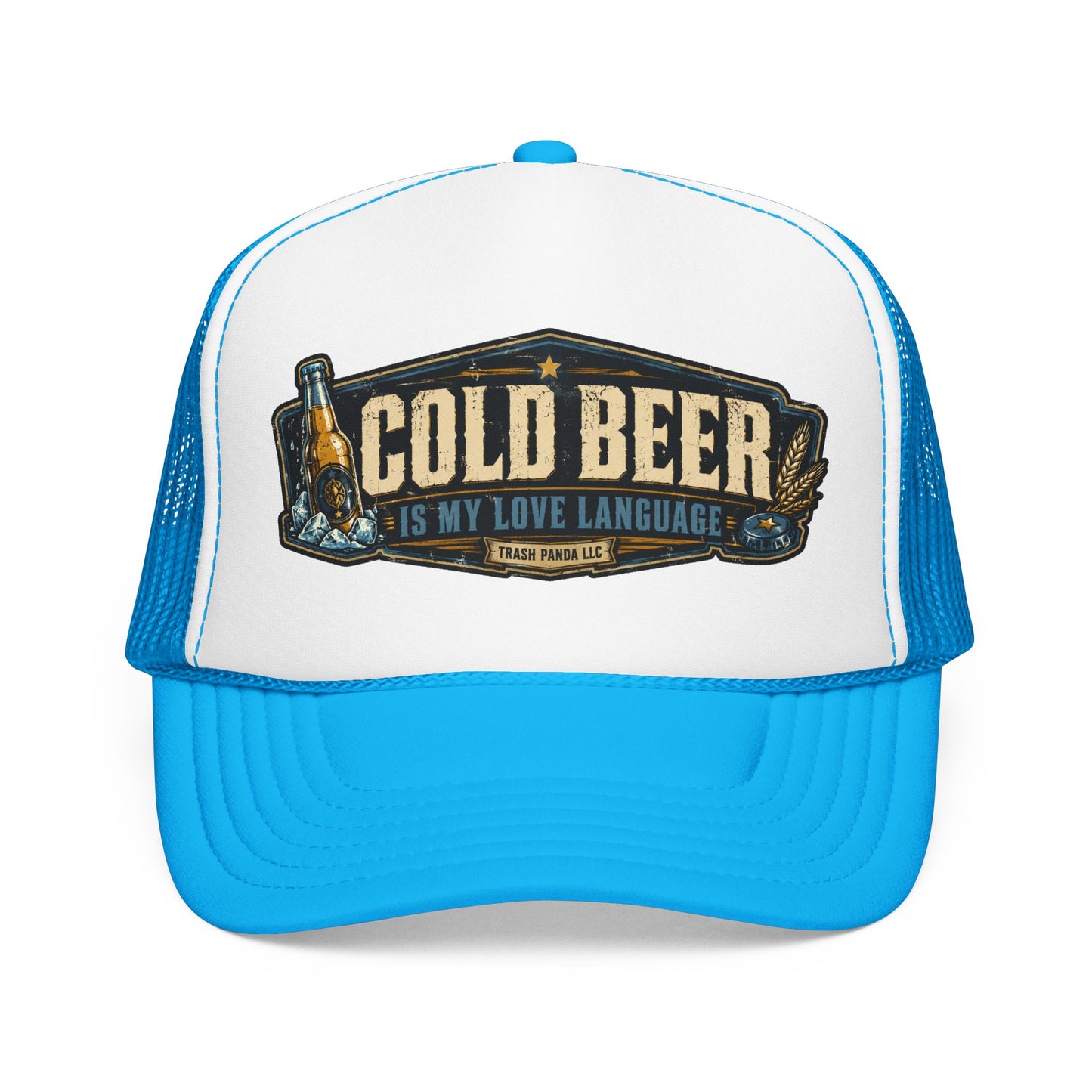 Cold Beer Foam Trucker Hat (Printed)