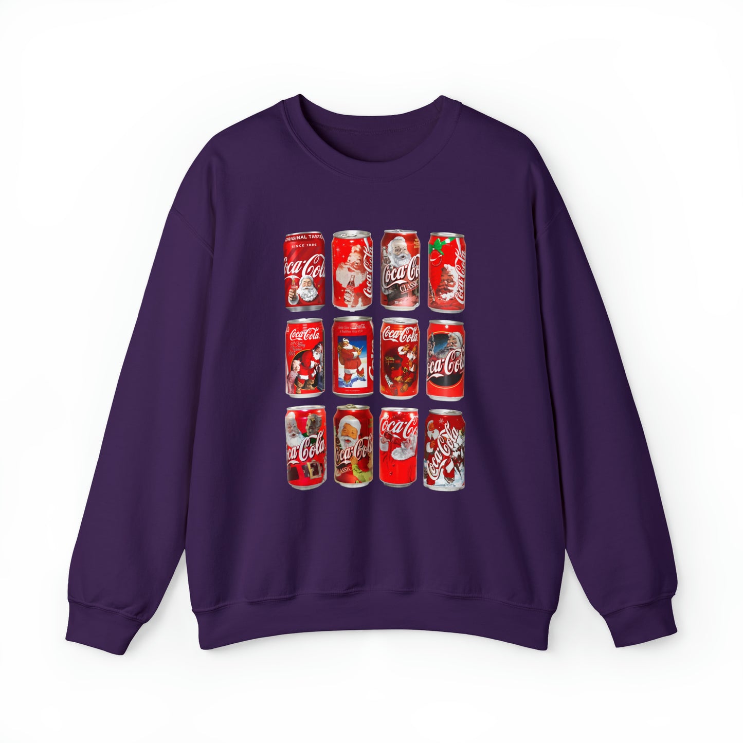 Christmas Coke Cans Sweatshirt Unisex Heavy Blend™ Crewneck Sweatshirt