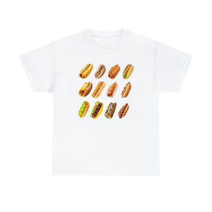 Hotdog Unisex Heavy Cotton Tee