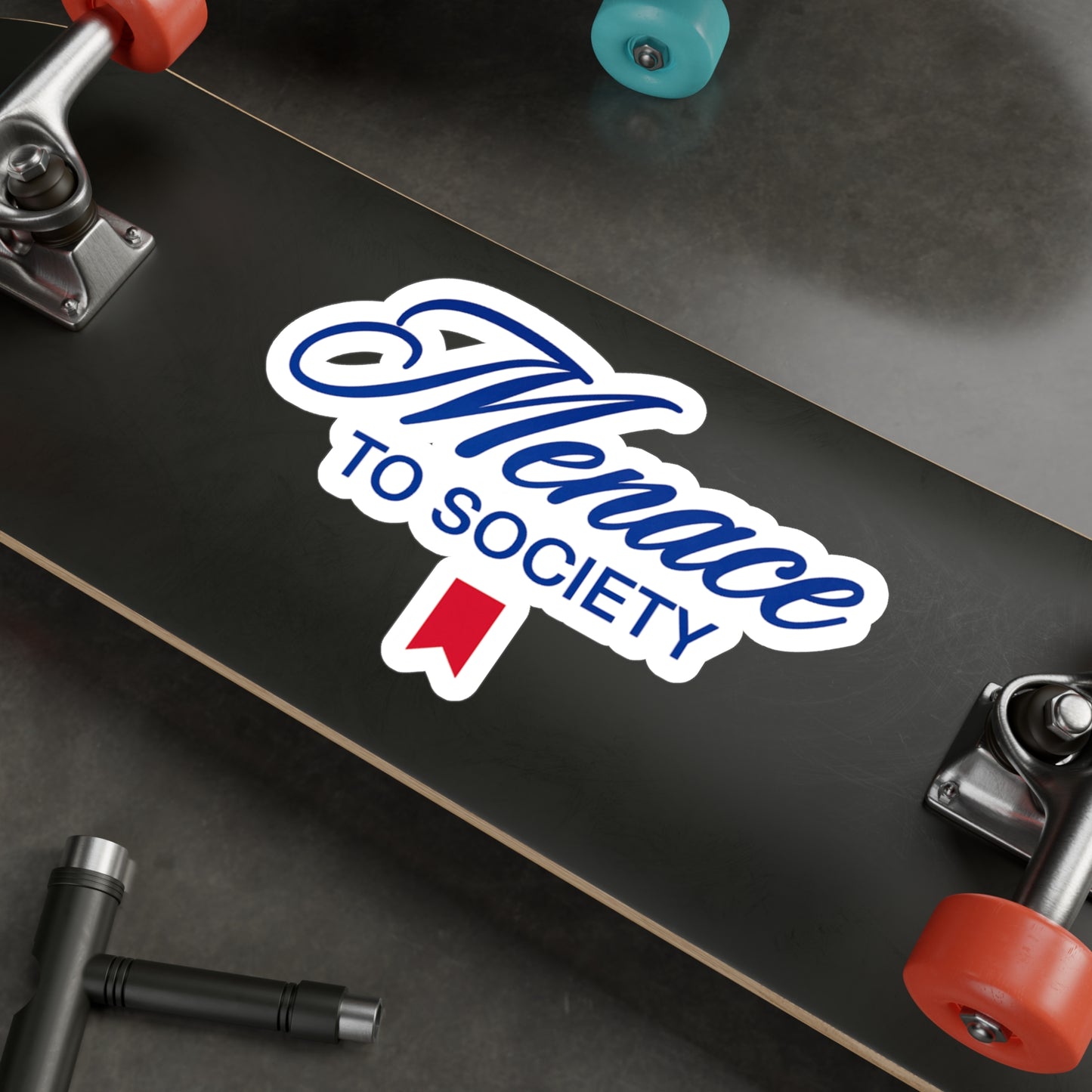 Menace To Society Kiss-Cut Vinyl Decals