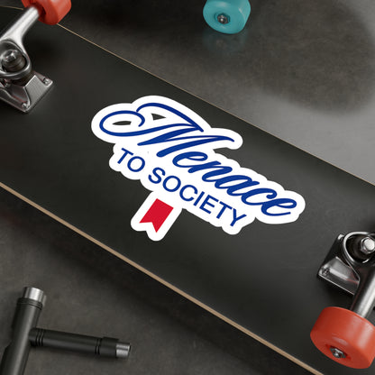 Menace To Society Kiss-Cut Vinyl Decals
