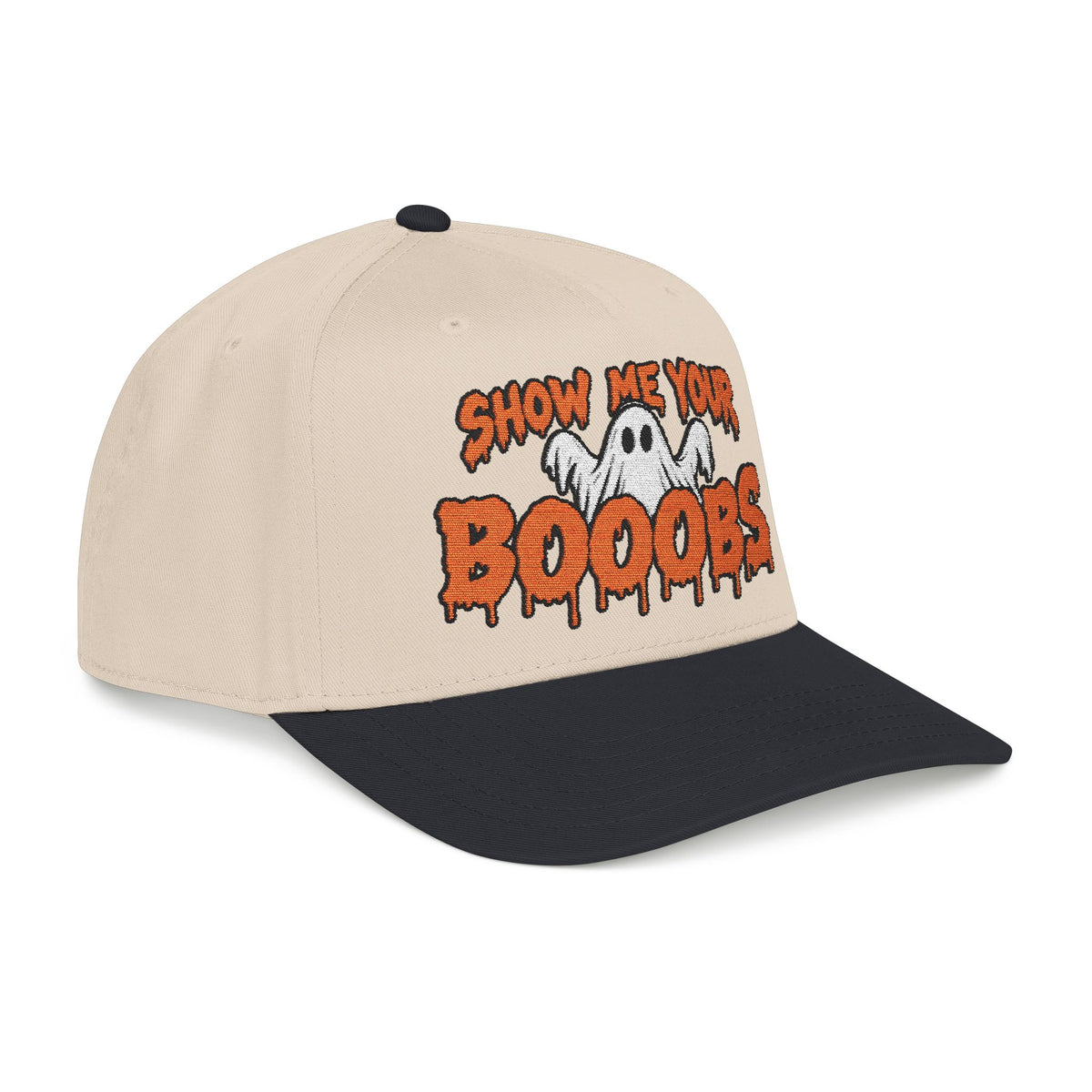 Show Me Your Booobs Mid Profile Hat (Embroidery)