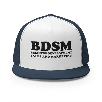 BDSM 5 Panel Trucker Cap (Embroidery)