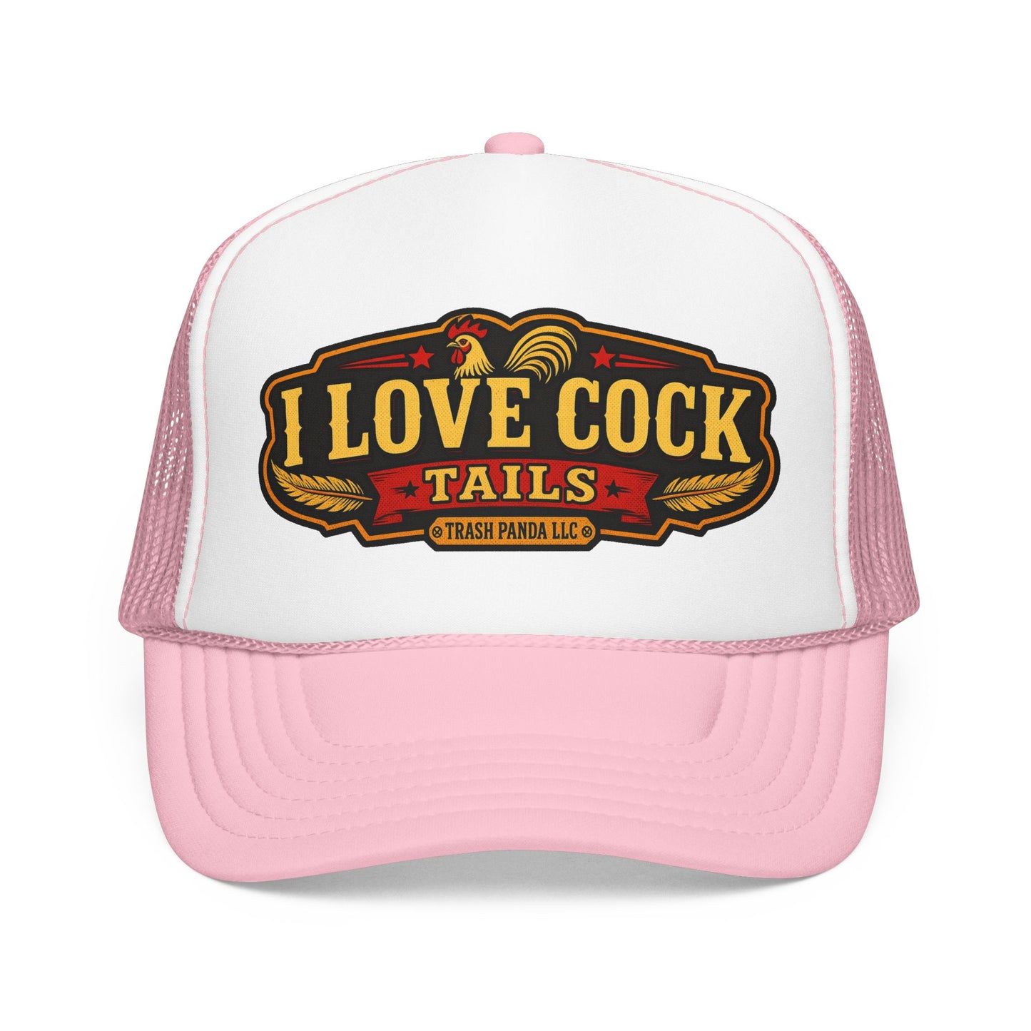 I Love Cocktails Foam Trucker Hat (Printed)