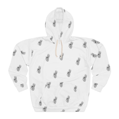 Pineapple Grenada Premium Unisex Pullover Hoodie (AOP)