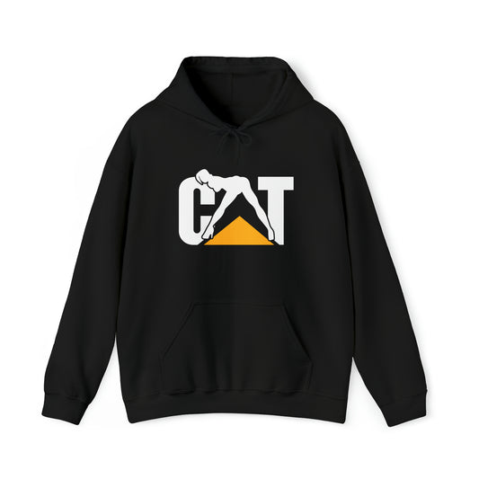 CAT Girl Logo Front Unisex Heavy Blend™ Hooded Sweatshirt