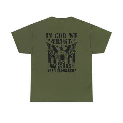 In GOD We Trust 2.0 Unisex Heavy Cotton Tee