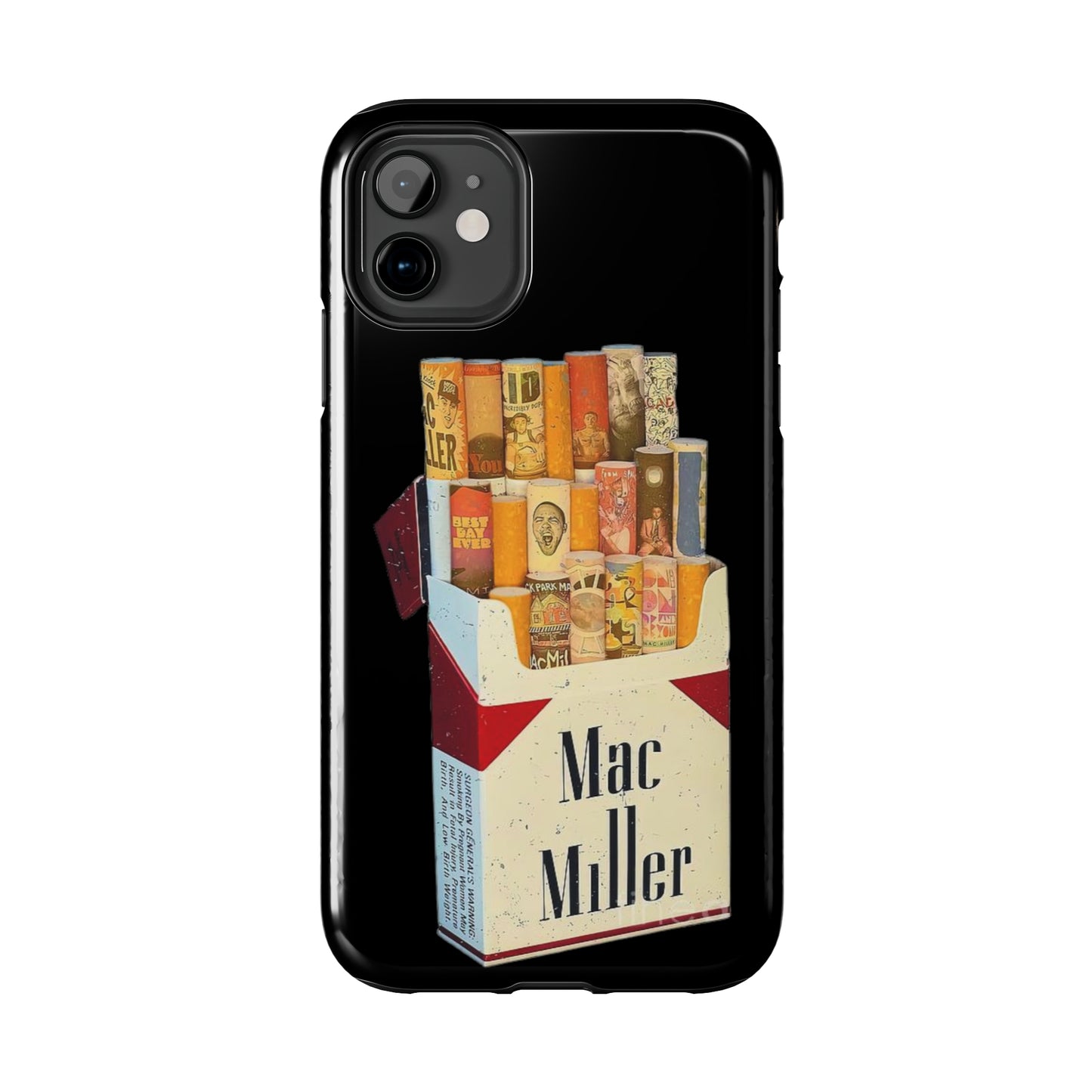 Mac Miller Vintage 90s Tough iPhone Cases