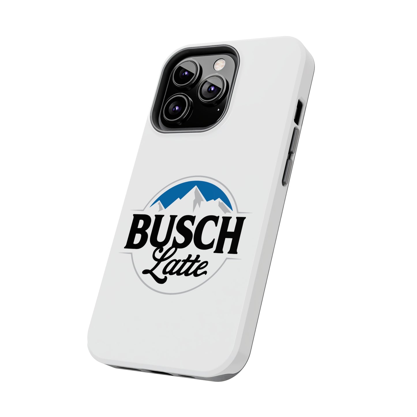 Busch Latte White Tough iPhone Cases