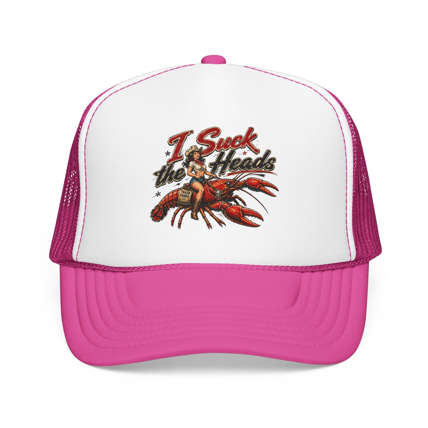 I Suck The Heads Foam Trucker Hat (Printed)