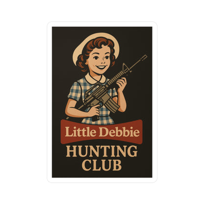 Little Debbie Hunting Club Vinyl Decal