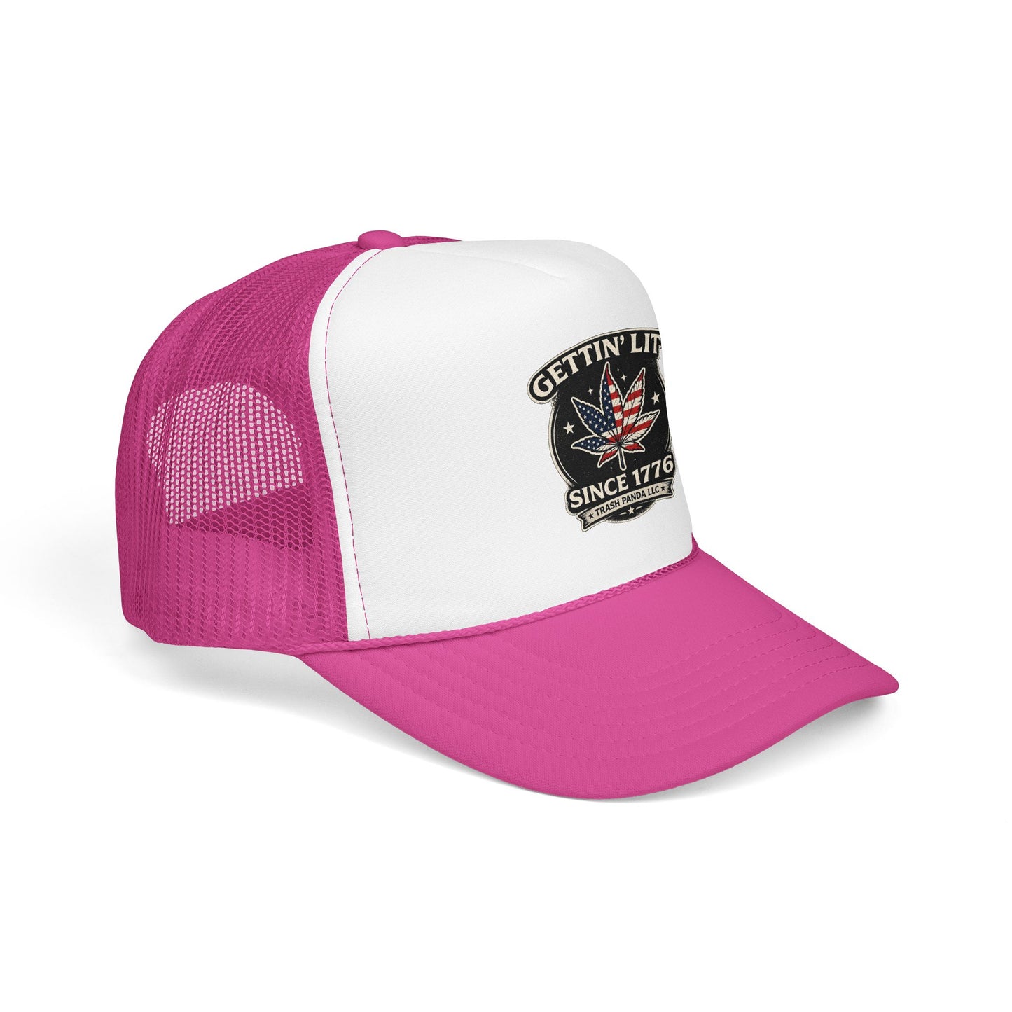 Gettin' Lit Since 1776 Foam Trucker Hat (Printed)