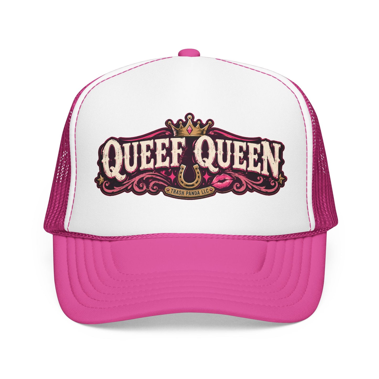 Q Queen Foam Trucker Hat (Printed)