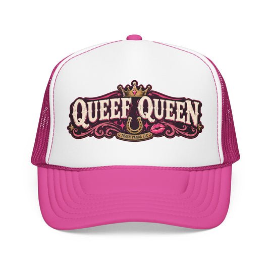 Q Queen Foam Trucker Hat (Printed)
