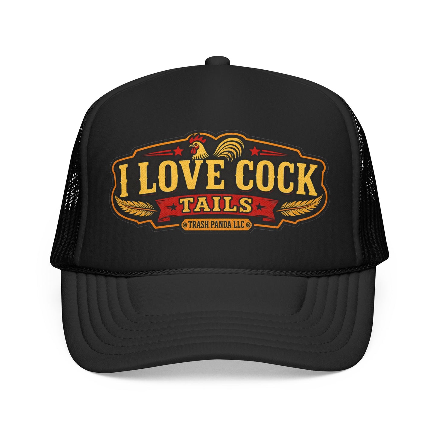I Love Cocktails Foam Trucker Hat (Printed)