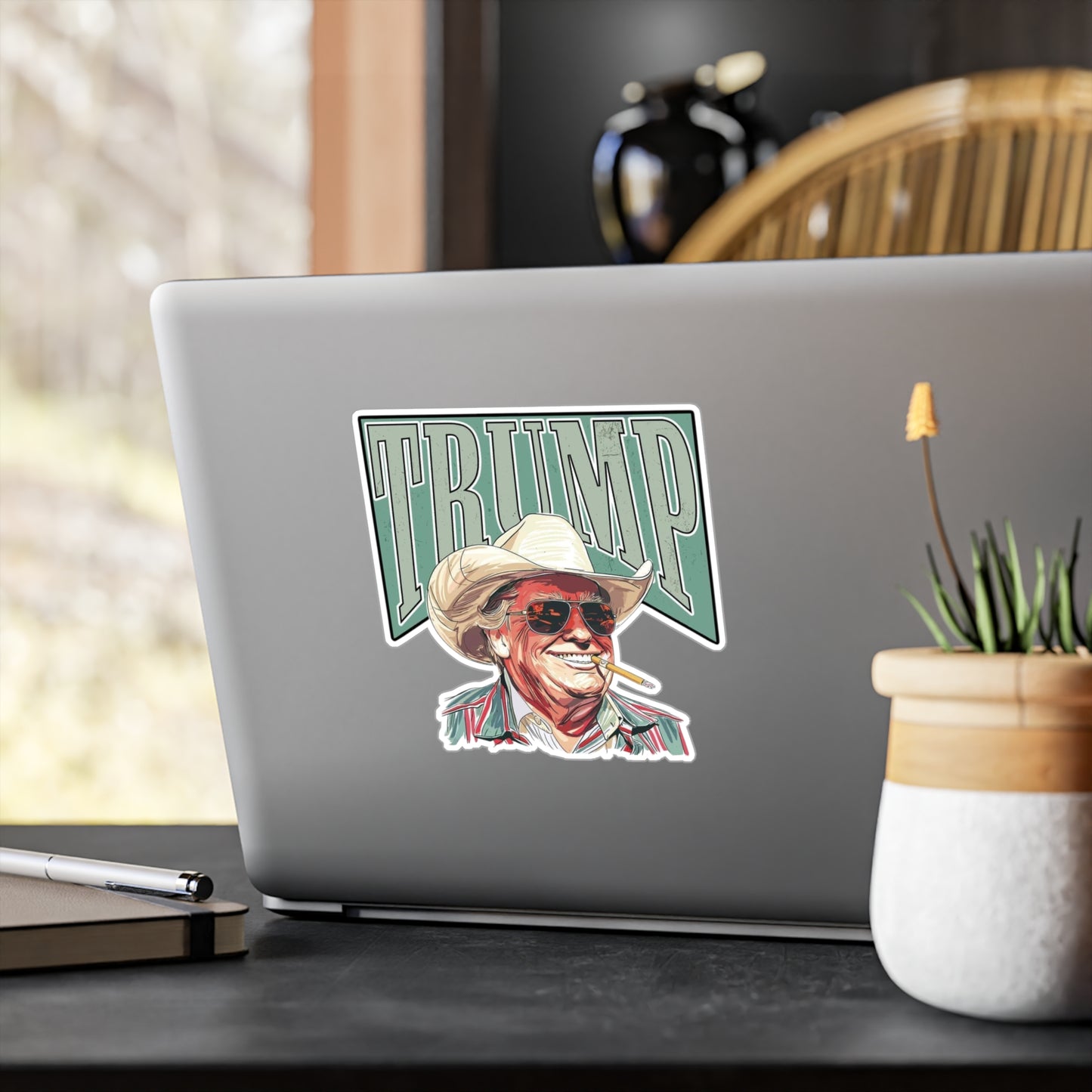 Western Daddy T Vinyl Decal