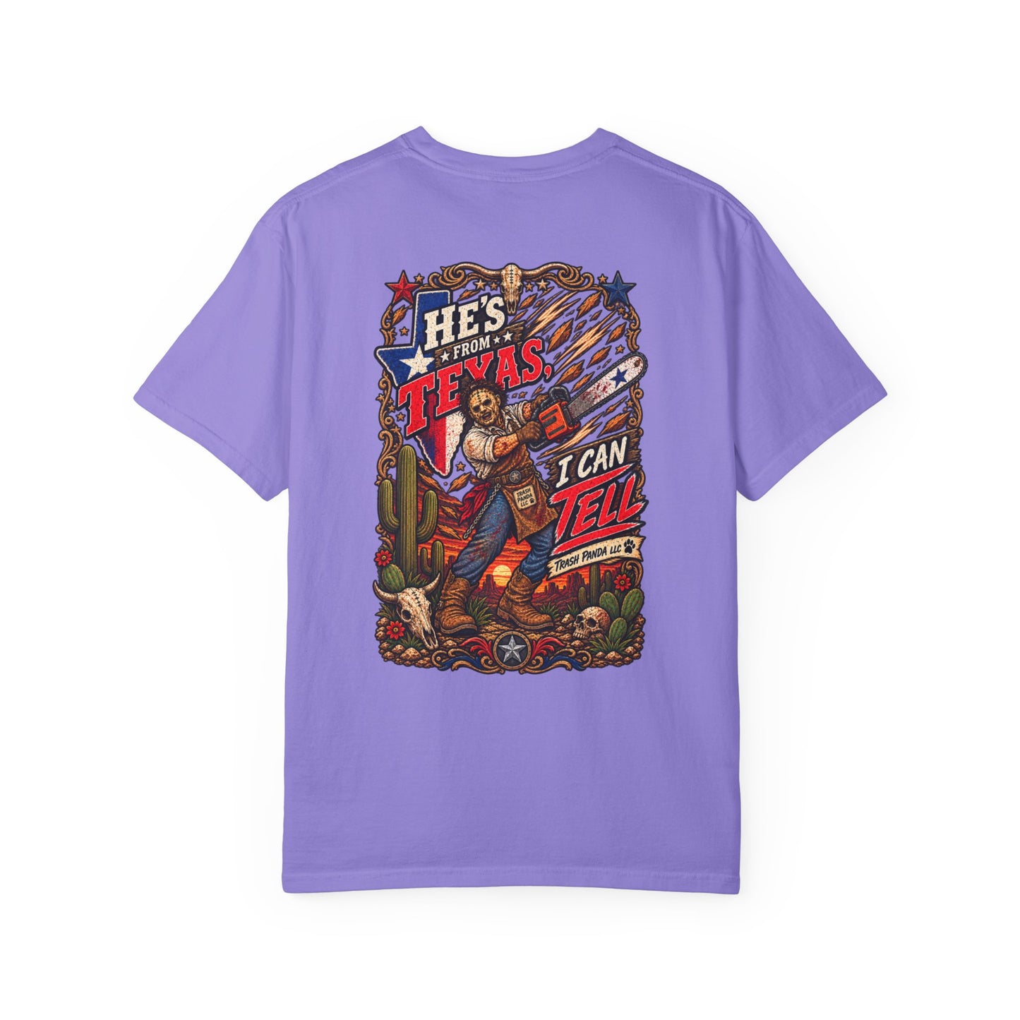 He's From Texas Comfort Colors T-shirt