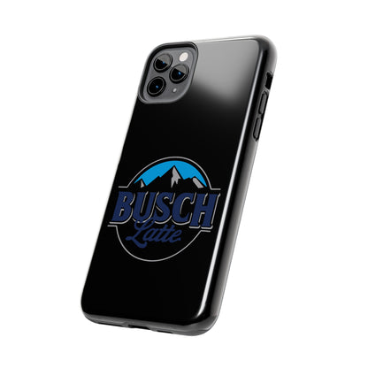 Busch Latte Blk Tough iPhone Cases