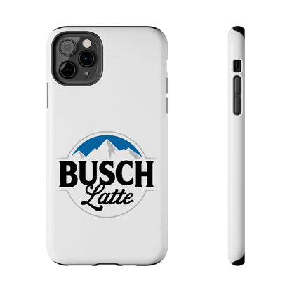 Busch Latte White Tough iPhone Cases