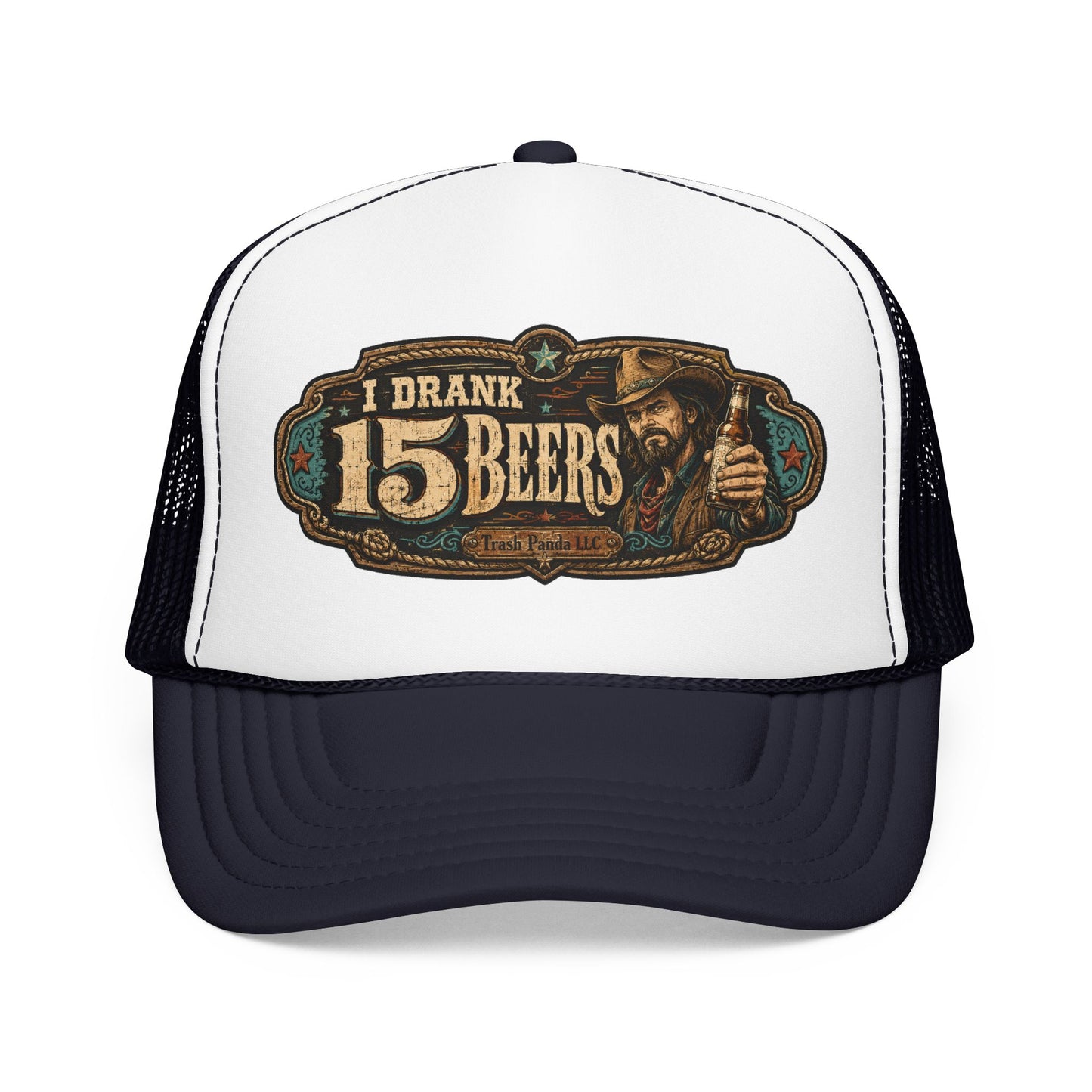 15 Beers Foam Trucker Hat (Printed)