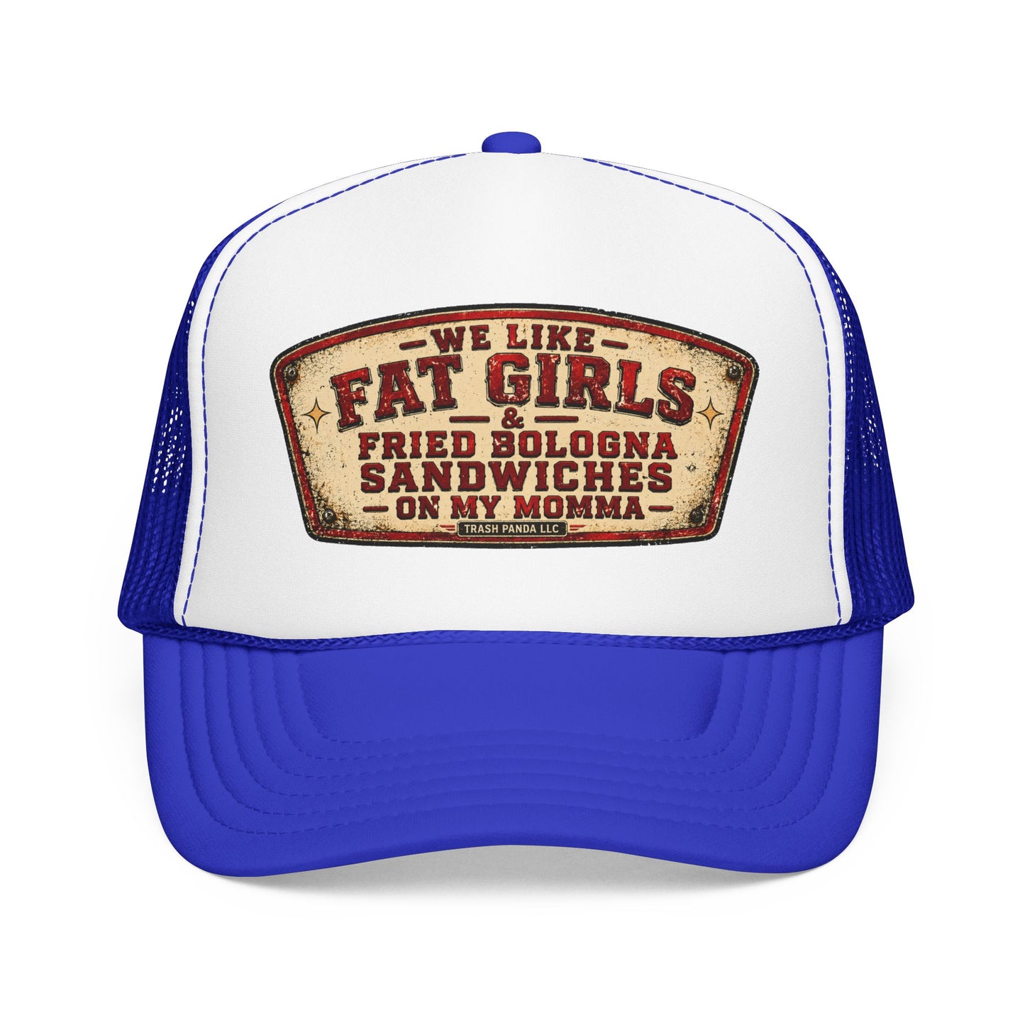 On My Momma Foam Trucker Hat (Printed)