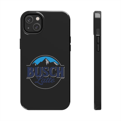 Busch Latte Blk Tough iPhone Cases