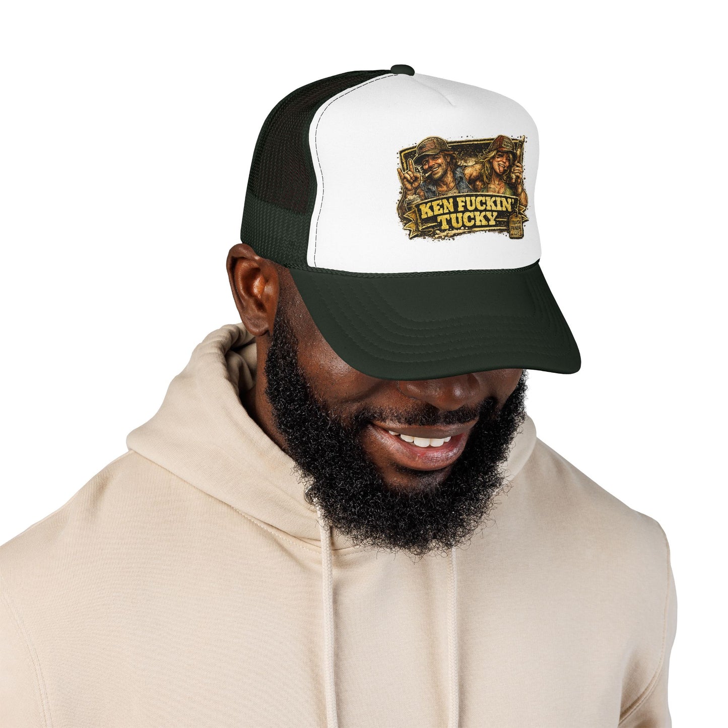 Ken Fn' Tucky Foam Trucker Hat (Printed)