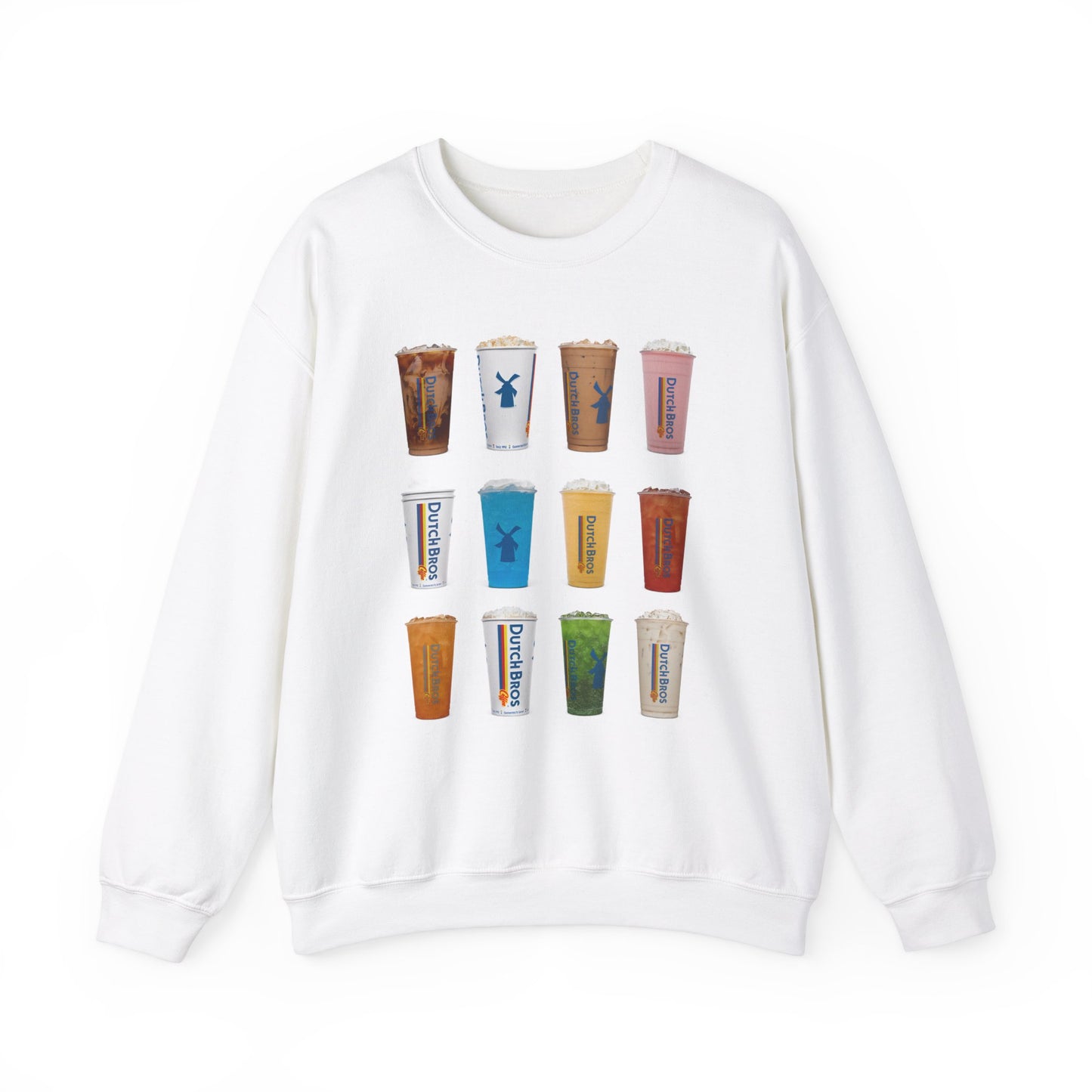 Dutch Bros Sweatshirt Unisex Heavy Blend™ Crewneck Sweatshirt