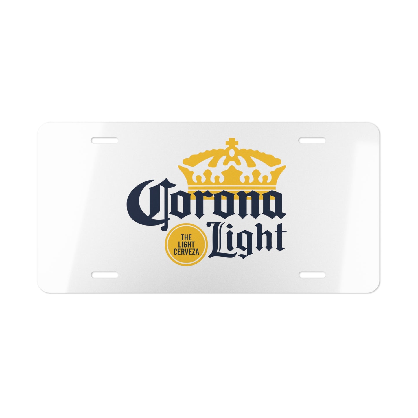 Corona Light Vanity Plate