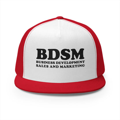 BDSM 5 Panel Trucker Cap (Embroidery)