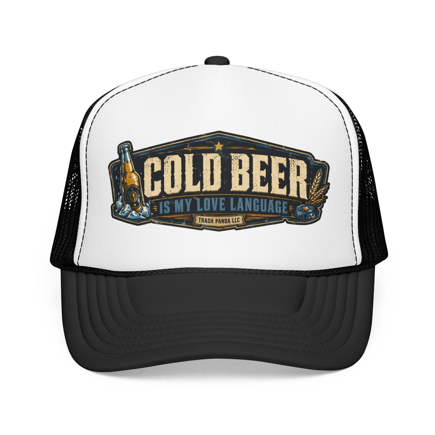 Cold Beer Foam Trucker Hat (Printed)