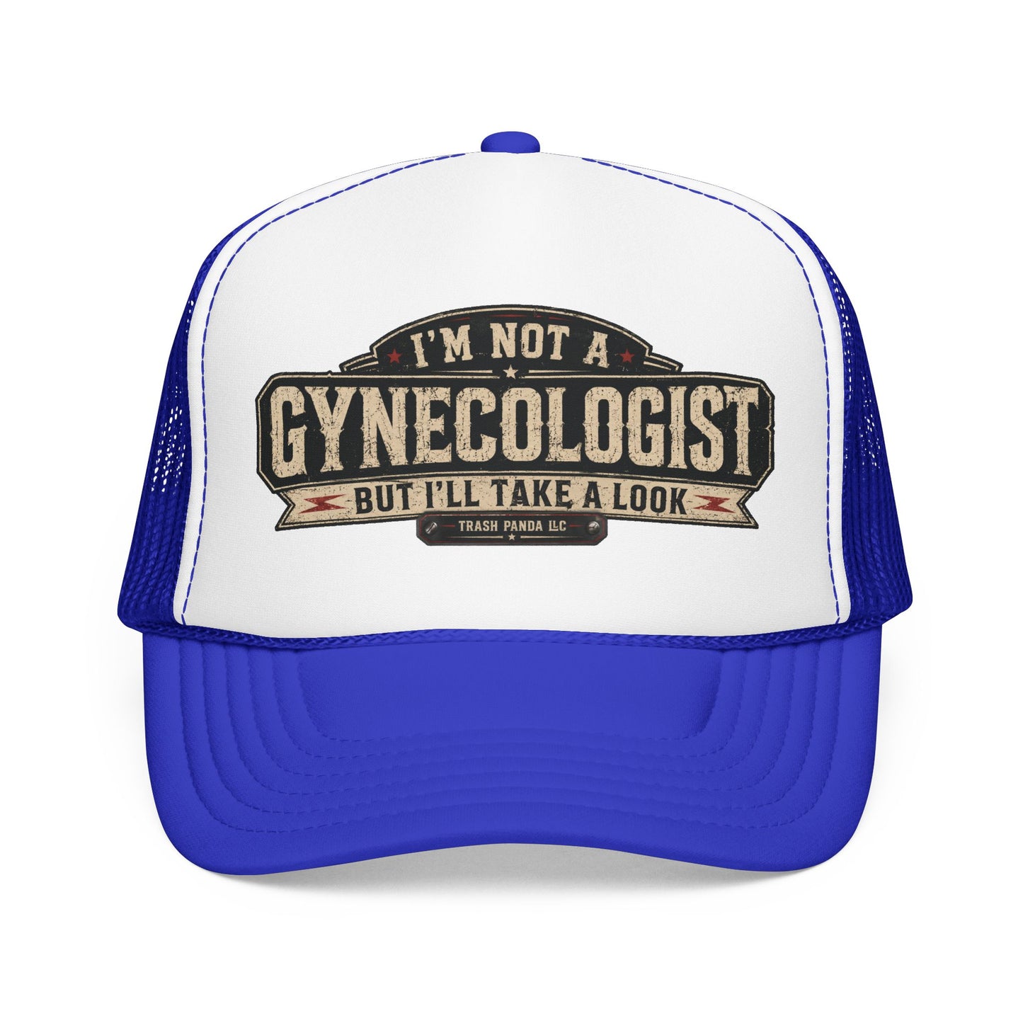 No Gynecologist Foam Trucker Hat (Printed)