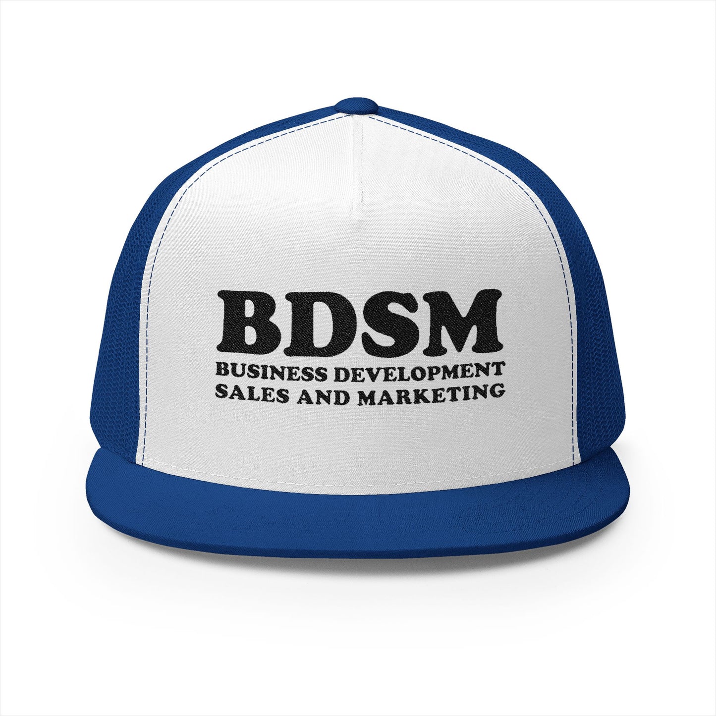 BDSM 5 Panel Trucker Cap (Embroidery)