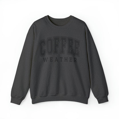 Coffee Weather Sweatshirt Unisex Heavy Blend™ Crewneck Sweatshirt