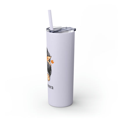 In My Mom Era Fall Skinny Tumbler with Straw, 20oz