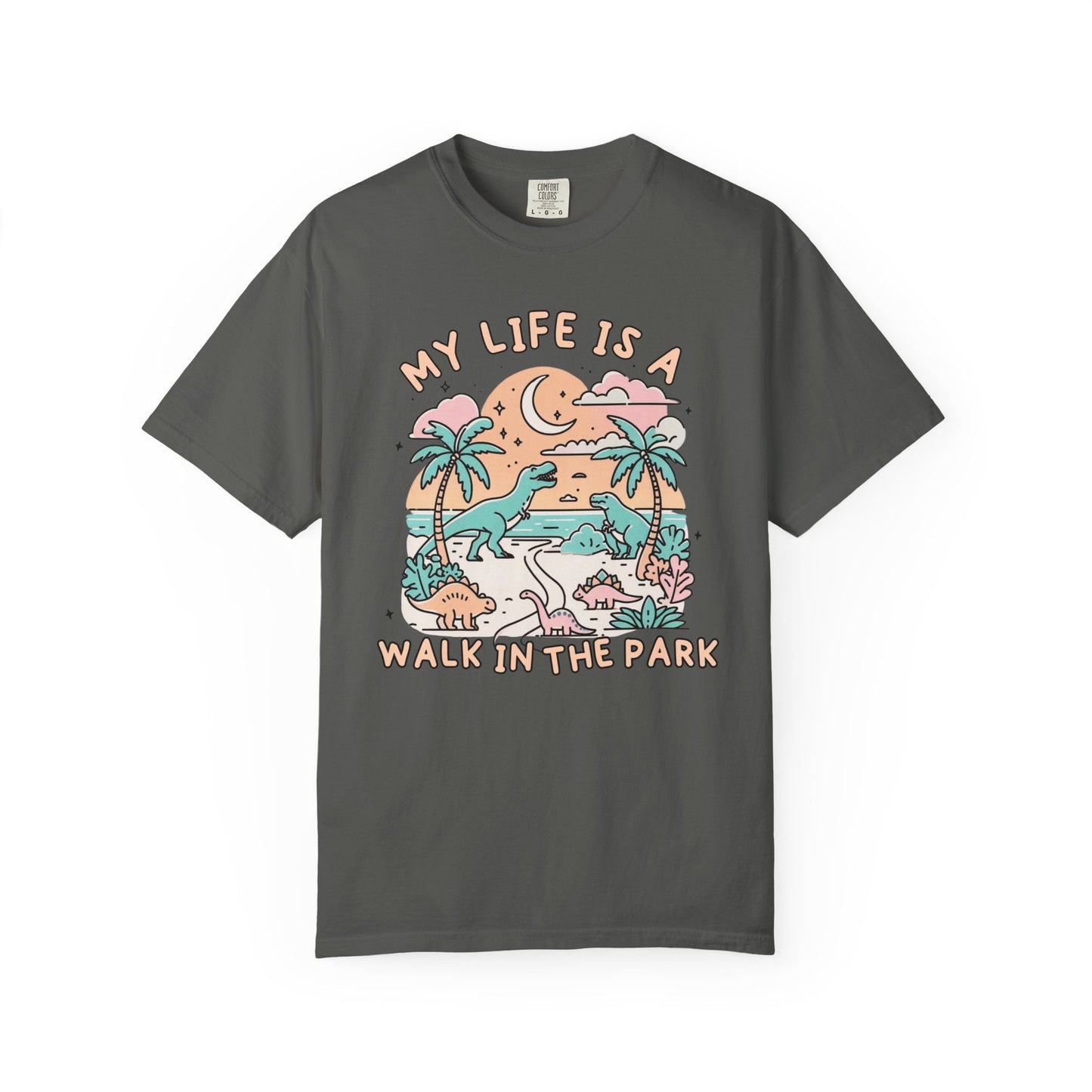 Walk In The Park Dino Comfort Colors T-shirt