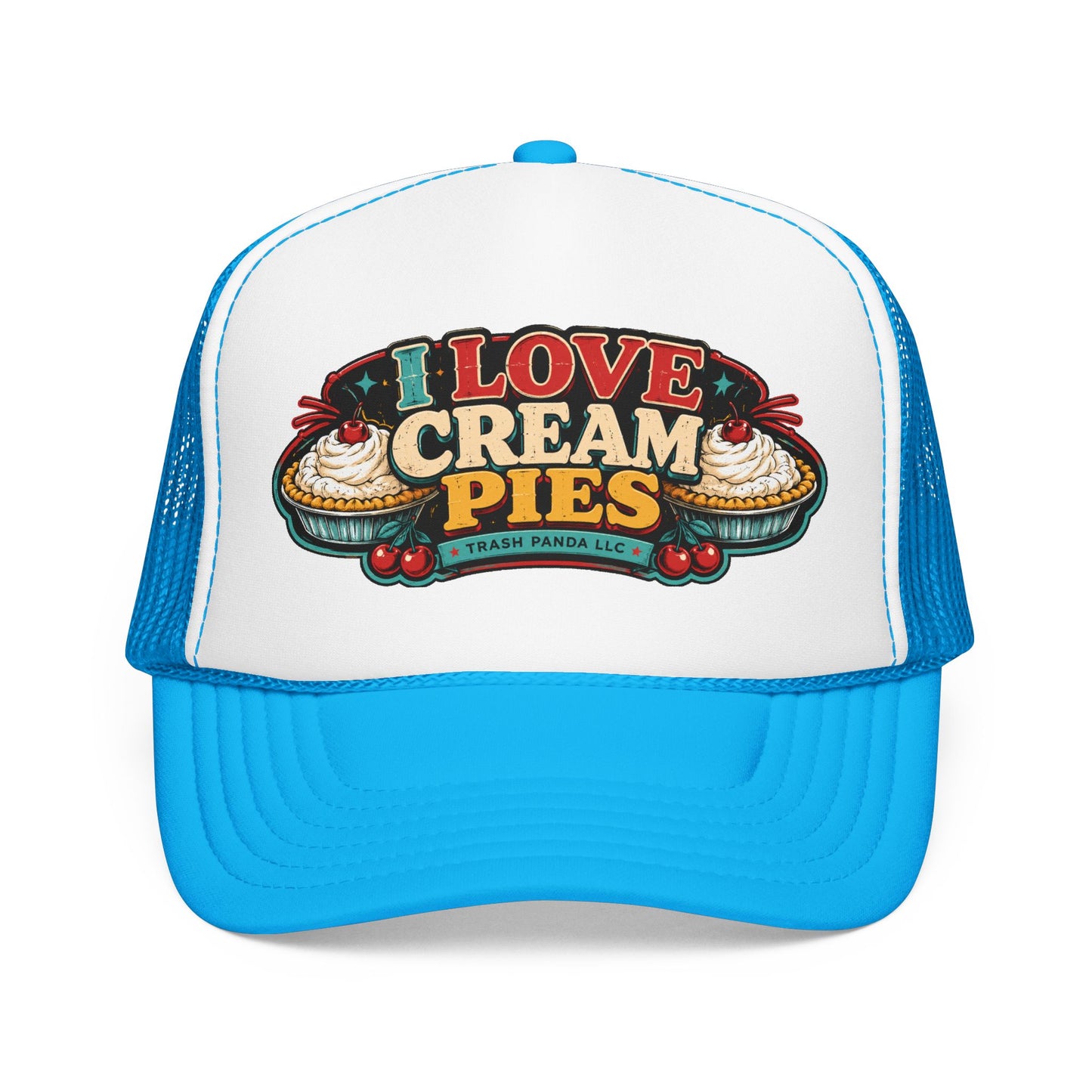 Cream Pies Foam Trucker Hat (Printed)