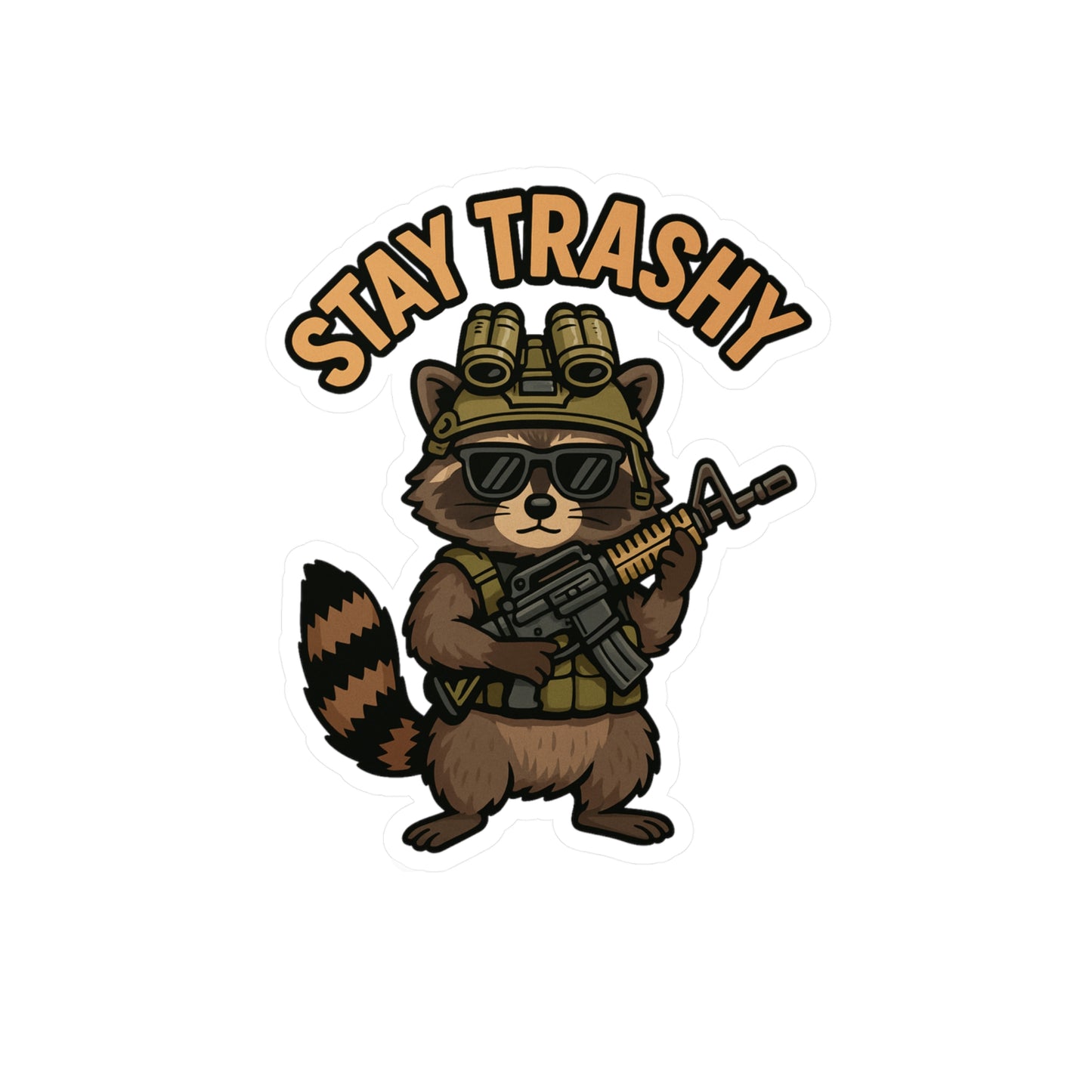 Stay Trashy Vinyl Decal