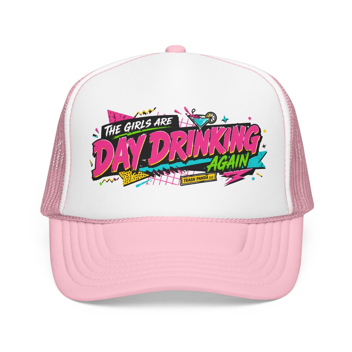 Day Drinking Foam Trucker Hat (Printed)