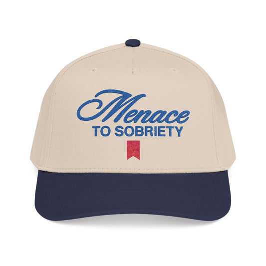 Menace To Sobriety Mid Profile Baseball Cap