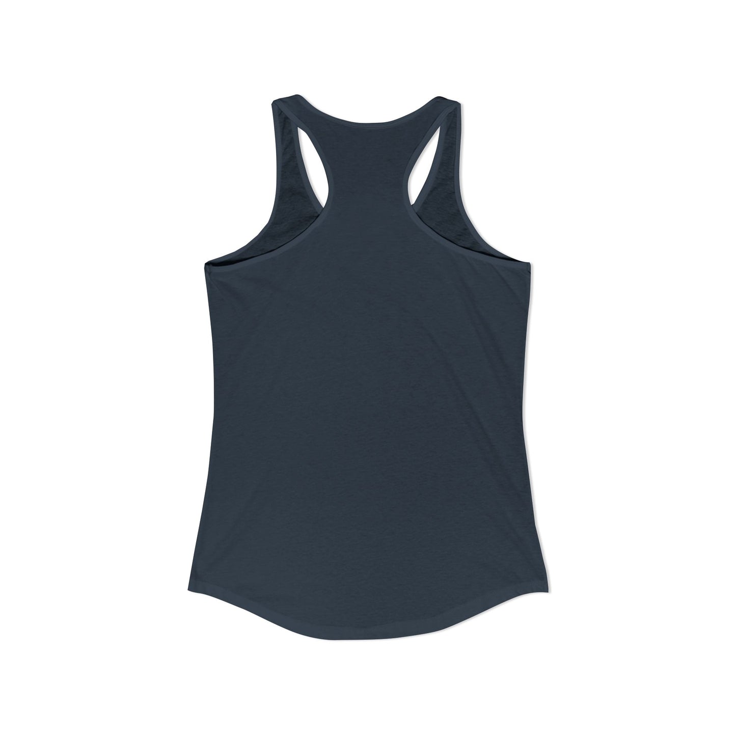 Feral Blue Oval Women's Ideal Racerback Tank