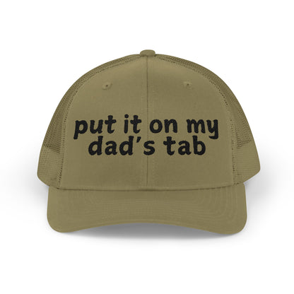 Dad's Tab Richardson 112 Snapback Trucker Cap