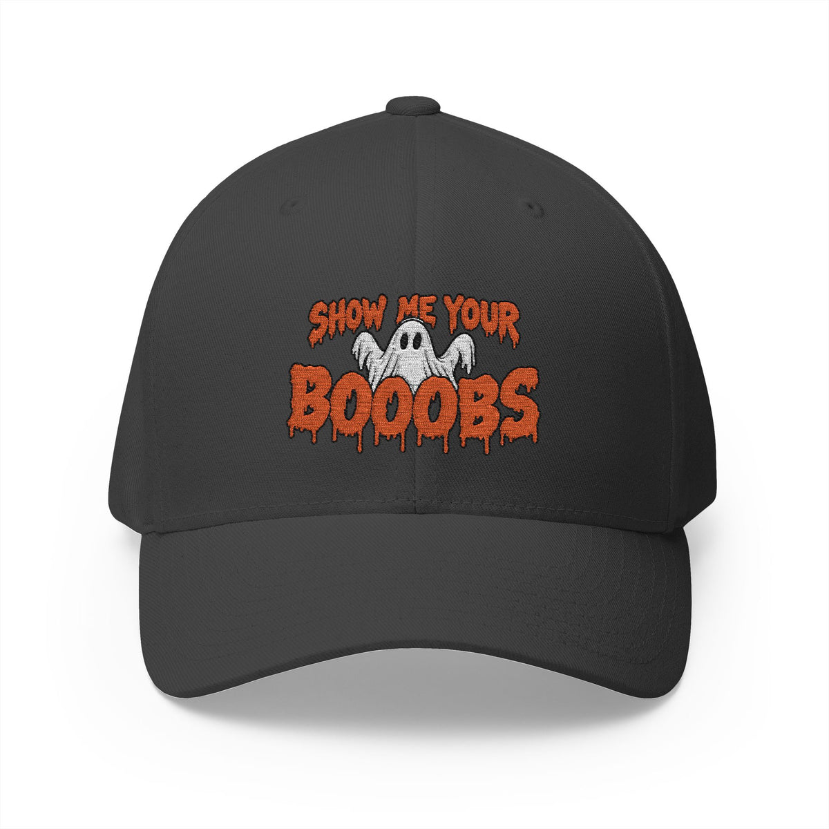 Show Me Your Booobs FlexFit (Embroidery)