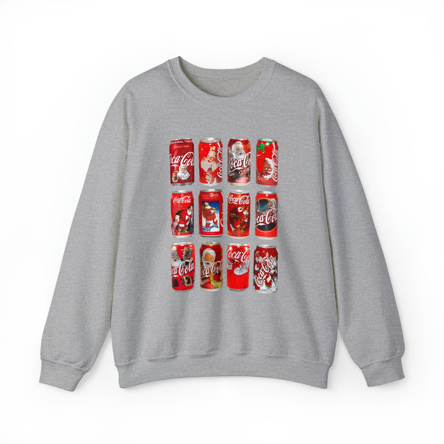 Christmas Coke Cans Sweatshirt Unisex Heavy Blend™ Crewneck Sweatshirt